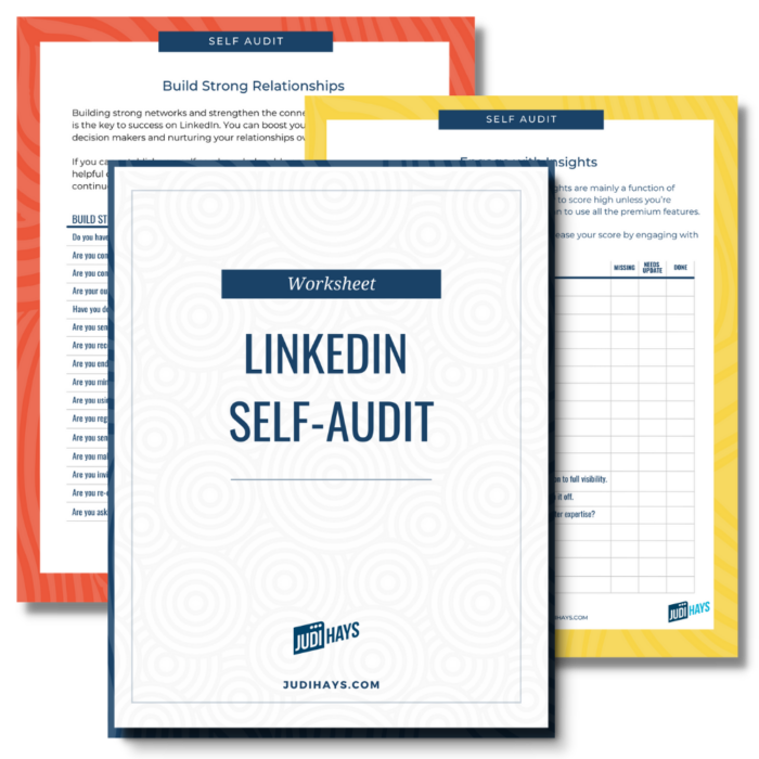 LinkedIn Self Audit 2023-landing page-tx-bkg