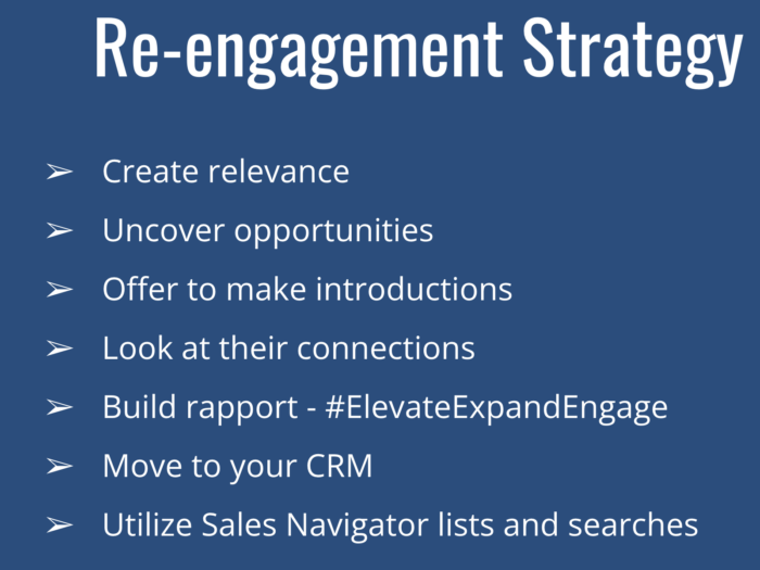 re-engagement strategies